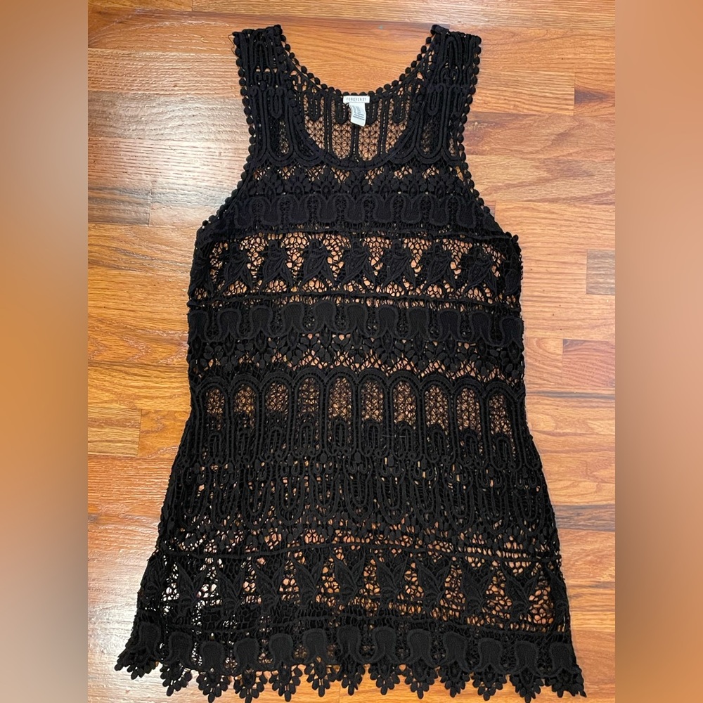 Crochet Mini-Dress/Top